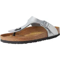 Birkenstock Chanclas Gizeh mujer - Plata - 35