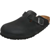Birkenstock Zapatillas 'Boston' negro