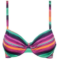 LASCANA Top de bikini mezcla de colores