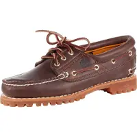 Timberland para mujer. TB0513042141 Náuticos de piel Noreen marrón (41 W), Plano, Cordones, Casual, outlet 2026.