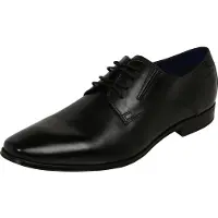 Bugatti Zapatos con cordón negro