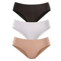 LASCANA Panti beige / negro / blanco