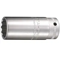 Stahlwille 02420038, Llave de vaso, cromo, según la norma DIN EN 3709, 114 g