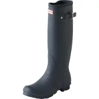 Hunter - Women's Original Tall - Botas de agua size 42, negro/azul