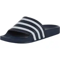 Adidas Zapatos abiertos 'Adilette' navy / blanco