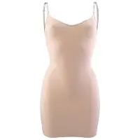 LASCANA Vestido de corpiño champán