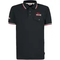 Lonsdale Camiseta 'Lynton' rojo / negro / blanco