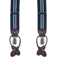 Profuomo Luxe Tirantes Marino Claro Azul marino Azul