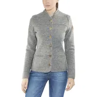 Maloja - Women's AllegriaM. - Chaqueta de lana size M, gris