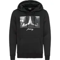 Mister tee Sudadera 'Pray' gris / negro