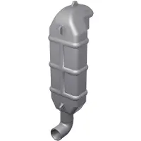 VETUS Sistema De Escape Lt50 Silenciador De Cuello De Cisne