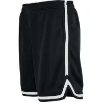 Urban Classics Pantalón negro / blanco