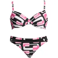 Kangaroos Bikini rosa / negro