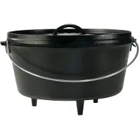 Lodge Camp Dutch Oven incl. tapa L12DCO3, contenido aprox. 7.6 L