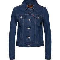 Levi's para mujer. 29945-0036 Chaqueta Trucker Original Azul (XS), Casual, Algodón, Algodón Orgánico, Sostenible, outlet 2026.