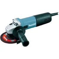 Makita Amoladora angular de 840 W, 12,5 cm, color azul y negro