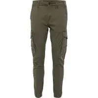 Jack & Jones Pantalón cargo 'JJIPaul JJFlake' verde oscuro