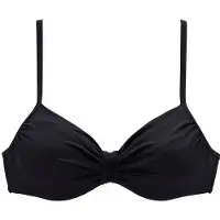 LASCANA Top de bikini negro
