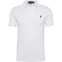 Ralph Lauren para hombre. 710548797001 Polo de Piqué Slim Fit blanco (L), Casual, Algodón, Manga corta, outlet 2026.