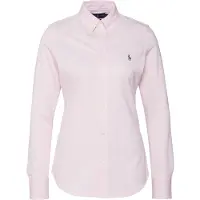Ralph Lauren para mujer. 211664427002 Camisa oxford Slim Fit punto de algodón rosa (S), Casual, Manga larga, outlet 2