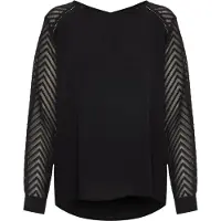Object Blusa 'Zoe' negro