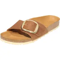 Birkenstock Sandalias Madrid Big Buckle mujer - Marrón - 35