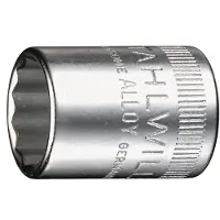 Stahlwille 01030055, Llave de vaso, cromo, según la norma DIN EN 3709 / ASME B 107.5M, 9 g
