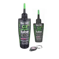 Muc-Off - C3 Dry Ceramic Lube - Aceite para cadenas size 120 ml, rosa