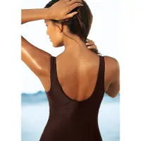 LASCANA Bañador moldeador marrón