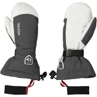 Hestra - Army Leather Heli Ski Mitt - Guantes size 6, gris