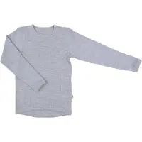 Joha - Kid's Shirt L/S Basic - Ropa interior merino size 130, morado/gris