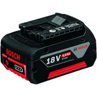 Bosch Batería de repuesto 1600Z00038, de 18 V y 4,0 Ah, de iones de litio