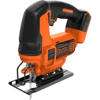 Black & Decker Sierra de calar inalámbrica BDCJS18N, 18 voltios (naranja/negro, sin batería ni cargador)