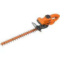 Black & Decker Tijeras de podar para setos BEHT201 (naranja/negro, 420 vatios)