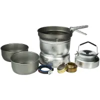 Trangia - 25-8 Spiritussturmkocher Ultralight Hardanodized - Hornillos de alcohol gris/ gold