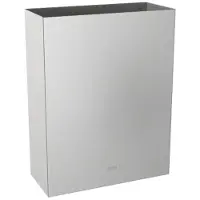 Franke AR, contenedor combinado para papel y residuos, modelo RODAN, montable en superficie, dimensiones: 411 x 1148 x 171 mm, capacidad aproximada: 23 litros