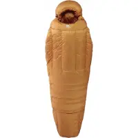 Mountain Equipment - Snowline - Saco de dormir de plumas size Long - Body Size: 200 cm, marrón/naranja