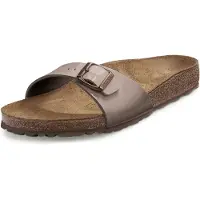 Birkenstock Zapatos abiertos 'Madrid' marrón oscuro