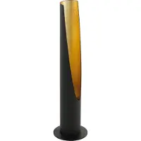 Eglo Lámpara de mesa LED Barbotto en negro/oro