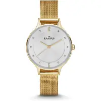 Skagen Reloj analógico 'Anita' oro / blanco