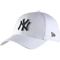 New Era Gorra LEAGUE BASIC 9FORTY NEW YORK YANKEES hombre - Blanco - Unique