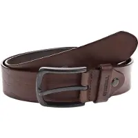 REELL - All Black Buckle Belt - Cinturones size S/M, marrón