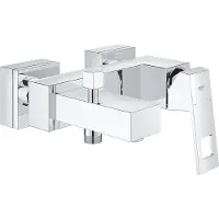 GROHE Grifo de bañera Eurocube, montaje en pared, cromo - 23140000