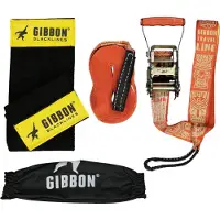 Gibbon Slacklines - Travelline Treewear Set size 15 m, marrón