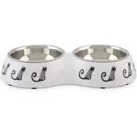 Beeztees Comedero Para Gatos Muzy Doble