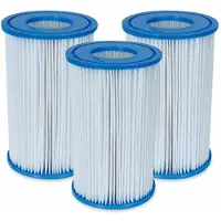 Intex Filtro para piscina , paquete de 3 unidades, modelo 29003