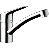 Hansgrohe : Grifo de cocina cromado, diseño moderno