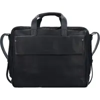 Harold's Ivy Lane Maletín Piel natural 40 cm Compartimento para el portátil negro