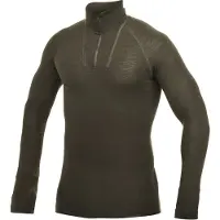 Woolpower - Zip Turtleneck - Ropa interior merino size XS, oliva