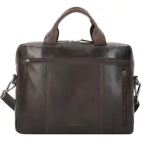 Leonhard heyden Roma Maletín Piel natural 37 cm Compartimento para el portátil marrón